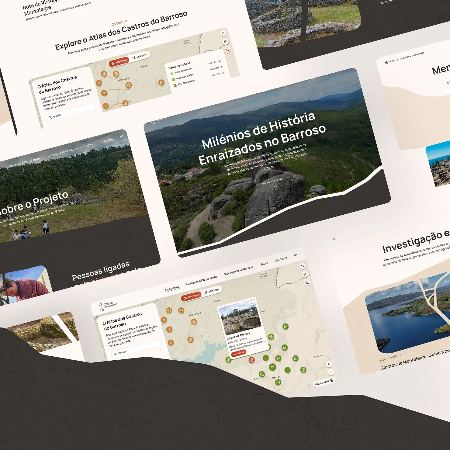 Atlas dos Castros do Barroso Atlas dos Castros do Barroso